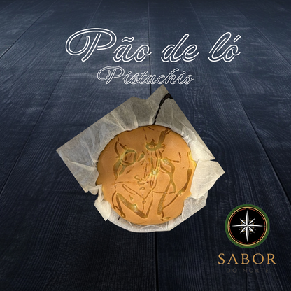 Pao de ló - Pistachio